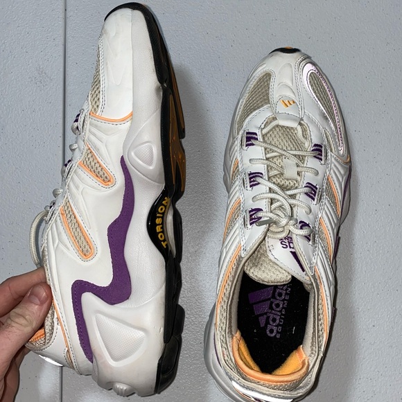 adidas FYW S-97 'Flash Orange Purple' | Size Men’s 9 - Picture 12 of 13